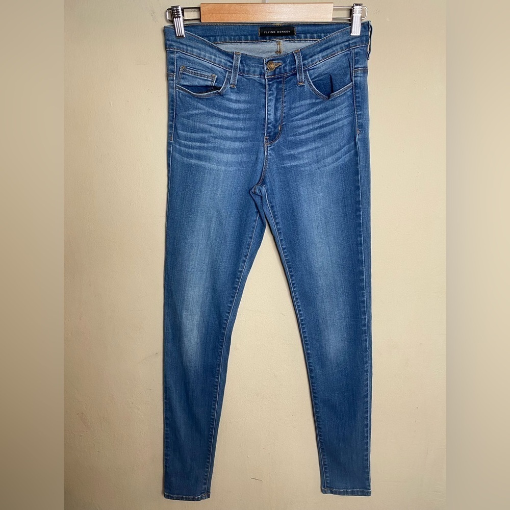 Flying Monkey Women’s Skinny Jeans Size 27 Denim L9952